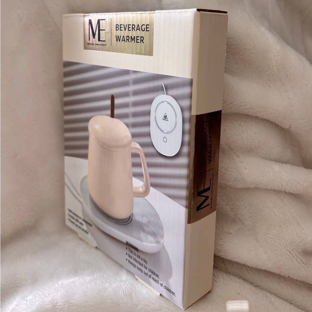 ME Beverage Warmer -  white ☕️ with USB Cable